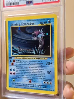 Pokemon Neo Revelation 1st Edition Shining Gyarados Holo Card #65/64 - Image 3