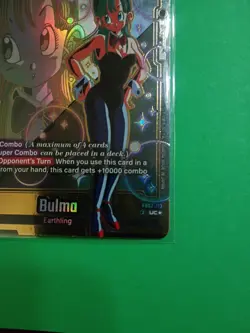 Bulma Fb07-113 UC* Alternate Art Dragon Ball Super Fusion World Card Game TCG NM - Image 5