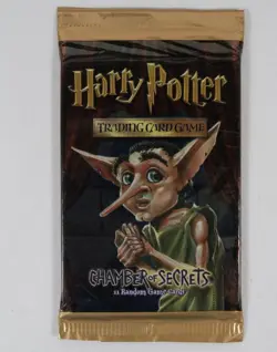 Harry Potter TCG Card Game Chamber of Secrets Booster Pack WOTC NEW SEALED 742818140294 - Image 1