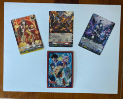 Cardfight Vanguard Promos Lot 3 cards (Phantom Aria Demonic Lady, Flauros) - Image 1