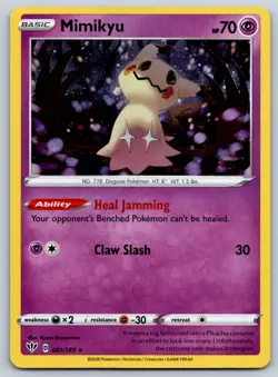 Mimikyu - (Cosmos Holo) Promo Miscellaneous Cards & Products 081/189 NM - Image 1