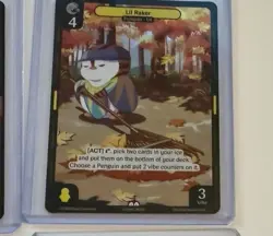 Vibes TCG Lil Raker * ARCTIC FOIL * - Legend of the Lils Card - Image 1