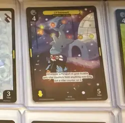 Vibes TCG Lil Extrovert * ARCTIC FOIL * - Legend of the Lils Card - Image 1