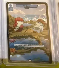 Vibes TCG Tie Game * ARCTIC FOIL * - Legend of the Lils Card - Image 1