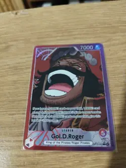 OP13-003 Alternate Art Leader Gol D Roger One Piece Card English - Image 1