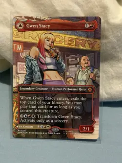 Gwen Stacy (0202) (Borderless) Marvel's Spider-Man Regular - Image 1
