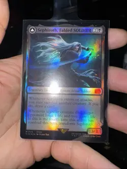 Sephiroth Fabled Soldier Final Fantasy Foil Mythic Rare - Image 1