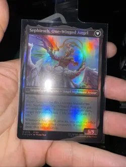 Sephiroth Fabled Soldier Final Fantasy Foil Mythic Rare - Image 2