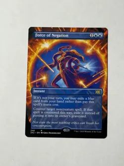 Force of Negation Borderless 2x2 346 (MTG Double Masters 2022) - Image 1