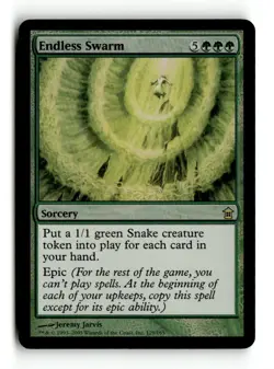 MTG | Endless Swarm | Kamigawa | Foil | Moderately Played | English - Image 1
