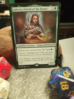 MTG Jaheira, Friend of the Forest - Commander Legends: Baldur’s Gate #237/361 - Image 1