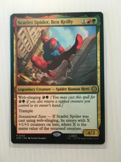 MTG Scarlet Spider, Ben Reilly R 142 NM Regular - Image 1