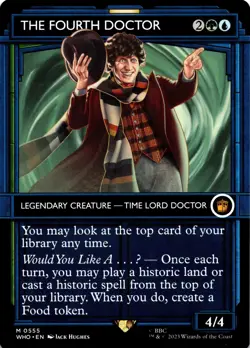 MTG The Fourth Doctor (Showcase) | NM | Doctor Who {WHO} - Image 1
