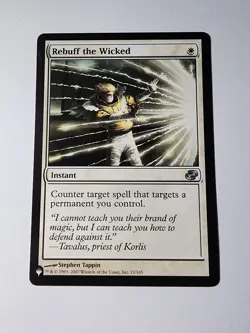 Rebuff the Wicked The List Reprints Regular - Image 1