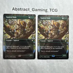 1X - MTG - Squirrel Mob (BLC #85) (Borderless) Commander: Bloomburrow Regular NM - Image 1