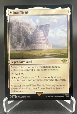 Minas Tirith (Regular, #256, NM) Universes Beyond: Lord of the Rings - Image 1