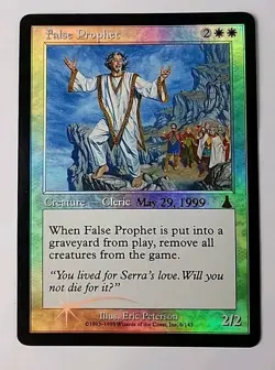 alse Prophet (Foil) - Prerelease Promo (PRE) - LP - Magic The Gathering MTG - Image 1