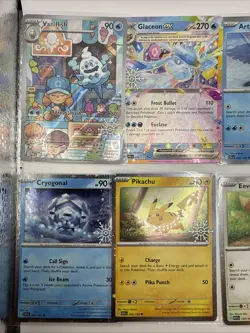 2025 Pokemon Holiday Calendar Promo Card Lot of 8 - FULL SET NM - Image 2