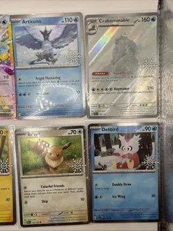2025 Pokemon Holiday Calendar Promo Card Lot of 8 - FULL SET NM - Image 3