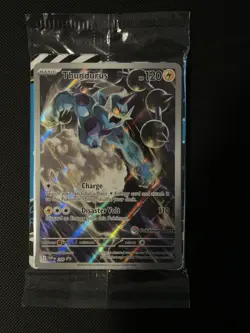 Sealed Pokemon Center Thundurus Black Bolt SVP 209 - Image 1