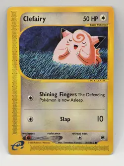 Clefairy 101/165 Expedition Base Set Regular Common Pokemon TCG Lightly Played - Image 1