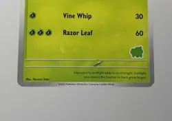 Ivysaur STAMPED (LP) Regular Scarlet & Violet: My First Battle 2023 Pokemon - Image 5