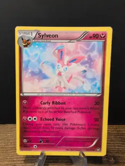 Pokemon TCG Sylveon 72/111 XY Furious Fists Rare Non Holo MP - Image 1