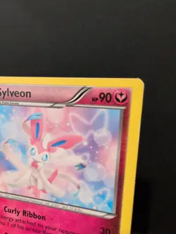 Pokemon TCG Sylveon 72/111 XY Furious Fists Rare Non Holo MP - Image 3