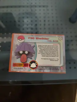 2000 Topps Chrome Pokemon SPECTRA REFRACTOR #90 SHELLDER RARE Series 2 - Image 2