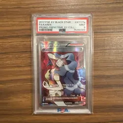 KAREN 2017 Pokemon #XY177a PSA 9 MINT Premium XY Collection Promo Full Art FA - Image 1