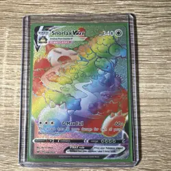 2020 Pokemon TCG - Snorlax Vmax Rainbow - Sword & Shield Secret Rare #206/202 MT - Image 1