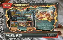 Pokemon Charizard EX Special Collection Box - 5 Packs + Promos - SEALED - Image 1
