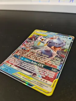 Carte Pokemon : Tortank et Tiplouf GX 38/236 Eclipse Cosmique Francaise - Image 3