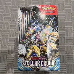 Pokemon TCG - S&V - Stellar Crown - Booster Box - 36 Packs - New & Sealed - Image 3