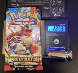 Pokemon TCG: Mega Evolution - English Booster Pack SEALED - 22.73g - Image 1