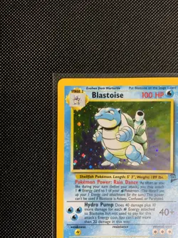 💧 Pokemon - NM/LP (Excellent) Base Set 2 Blastoise 2/130 Holo Rare 2000 💧 - Image 3