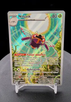 Pokemon Karte Ninjask 137/132 Mega Entwicklung Near Mint Deutsch - Image 1