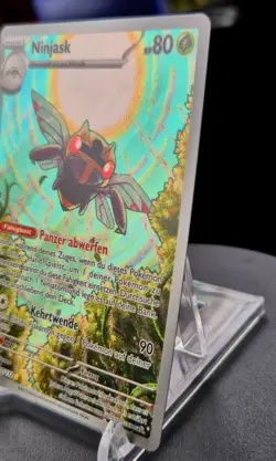 Pokemon Karte Ninjask 137/132 Mega Entwicklung Near Mint Deutsch - Image 3