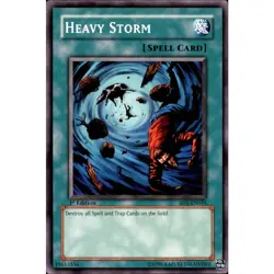 Heavy Storm Yu-Gi-Oh! SD4-EN019 1st Common - Image 1
