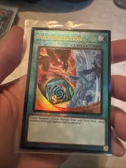 YuGiOh - Polymerization (Alt Art) RA03-EN051 - Prismatic Ultimate Rare - Image 2