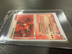 Pokemon TCG Magmar EX Ruby & Sapphire Holo Ultra Rare Card 100/109 NM Condition - Image 2