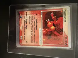 Pokemon TCG Magmar EX Ruby & Sapphire Holo Ultra Rare Card 100/109 NM Condition - Image 4