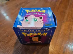 Pokemon Jigglypuff Limited Edition 23k Gold Plated Trading Card Pokeball - Image 1