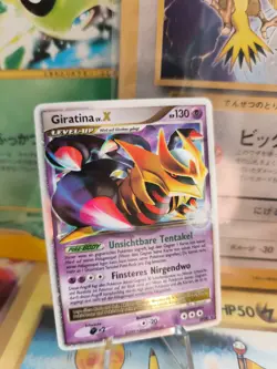 Pokemon Karte Card Giratina Lv. X Dp Black Star Promo Diamond Pearl Holo NM - Image 1