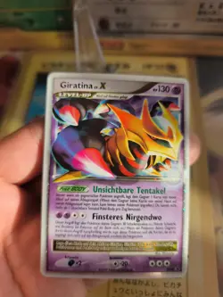 Pokemon Karte Card Giratina Lv. X Dp Black Star Promo Diamond Pearl Holo NM - Image 2