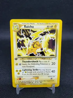 Raichu 21/64 Neo Revelation 1st Edition Rare WOTC NM Pokemon Card - Image 1