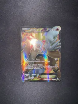 Entei EX Full Art Dark Explorers 103/108 2012 Pokemon Card MP - Image 2