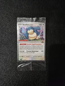 Ronflex de Nabil Snorlax 117/159 Gamestop Promo FR French SEALED Pokemon Card - Image 1