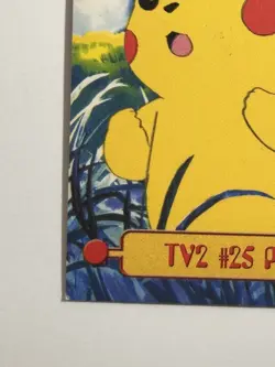 TV2 #25 Pikachu 1999 Pokemon Card Topps TV Animation Edition - Image 4