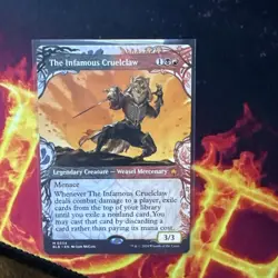 The Infamous Cruelclaw (Showcase) Bloomburrow Regular - Image 1